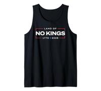 Land of No Kings 1776 2026 American Resistance Simple Tank Top