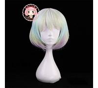 Land Of The Lustrous Diamond Cosplay Wigs Colorful Short Bobo Heat Resistance Fiber Synthetic Party Wig MZ-1204