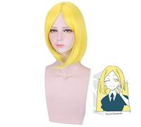 Land of the Lustrous Houseki no Kuni Diamond Cosplay Wig halloween short Synthetic Hair bob colorful Diamond Cosplay Wigs One Size Yellow Diamond 211