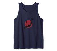 Land of The Rising Sun Japan Map Tank Top