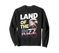 Land Of The Rizz 4th of July Tee - Show Off Your Patriotism Sweatshirt