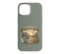 Land of the Yankee Fork State Park Idaho Novelty Souvenir Case for iPhone 15