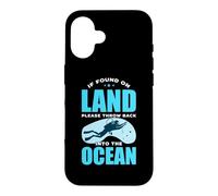 Land Please Throw Back Into The Ocean Scuba Dive Diving Case for iPhone 16