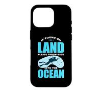 Land Please Throw Back Into The Ocean Scuba Dive Diving Case for iPhone 16 Pro