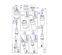 Febest Protective Cap Bellow LRSHB-DIIIR, Rear Shock Absorber for Land Rover Discovery IV