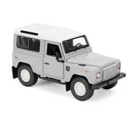 Land Rover Classic Defender Works V8 Islay Edition 1:24 Scale Die-Cast Model Car - Grey | Detailed Collectors Edition Diecast | Official Licensed Product