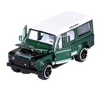 Land Rover Defender 110 Green Majorette Deluxe Cars 266C 1:64 Scale Toy Car