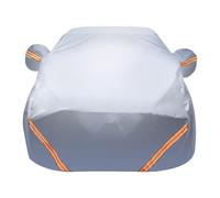 Land Rover Defender 130 Car Cover - Customized all-weather protection, waterproof and windproof Oxford cloth, zipper closure, with reflective strips(Silver)