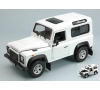 Land Rover Defender 90 1984 White 1:24 Model 0342 Welly