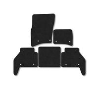 Land Rover Defender 90 (2020+) Car Mats Accessories Tailored Fit Carpet Floor Mats Non Slip Black Trim Full Coverage Compatible Accessory Front Rear Set Anti Slip Granulated Backing Clips