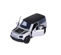 Land Rover Defender 90 Silver Majorette Premium Cars Moving Parts 2025 266D 1:64