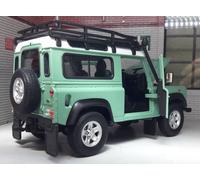 Land Rover Defender 90 White TD5 TDCI Welly NEX 1:24 Scale Model Diecast Car 4x4