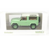 Norev Land Rover Defender 1995 Green & White Jet car 1:43 Scale Die Cast Model