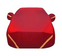 Land Rover Defender OCTA 2025 Car Cover - Customized all-weather protection, waterproof and windproof Oxford cloth, zipper closure, with reflective strips(Red)