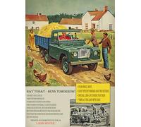 Land Rover Defender Travel Poster - A4 Wall Art, Inspirational World Map, Vintage City, Retro Poster, Home Decor for Living Room, Office, Gift Idea for Travel Lovers
