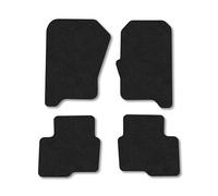 Land Rover Discovery 3 (2004-2009) Car Mats Accessories Tailored Fit Carpet Floor Mats Non Slip Black Trim Full Coverage Compatible Accessory Front Rear Set Anti Slip Granulated Backing Hand-Finished
