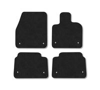 Land Rover Discovery Sport (2019+) [Hybrid] Car Mats Accessories Tailored Fit Carpet Floor Mats Non Slip Black Trim Full Coverage Compatible Accessory Front Rear Set Anti Slip Granulated Backing Clips