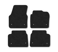 Land Rover Discovery Sport (2019+) [Manual] Car Mats Accessories Tailored Fit Carpet Floor Mats Non Slip Black Trim Full Coverage Compatible Accessory Front Rear Set Anti Slip Granulated Backing Clips