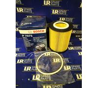 Bosch P7075 Car Oil Filter - Separates Soot and Metal Particles from Engine Oil - Provides Reliable Engine Lubrication