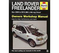 Land Rover Freelander Diesel Service and Repair Manual: 2006 - 2014 (Haynes Service and Repair Manuals) by Randall, Martynn (2014) Paperback
