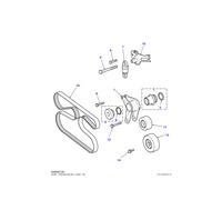 Land Rover Genuine Tensioner Assembly Fits Range Rover 1994-2001 Classic STC4168