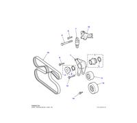 Land Rover Genuine Tensioner Assembly Fits Range Rover 1994-2001 Classic STC4168