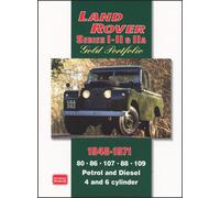 Land Rover Series I, II, IIA Gold Portfolio 1948-1971 (Brooklands Books Road Test Series)