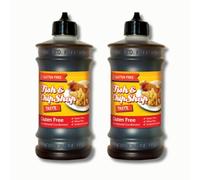 Land & Sea Chip Shop Vinegar Bundle - Maltflaven Gluten Free Vinegar & Ready-to-Use Non-Brewed Condiment - Traditional Fish and Chip Shop Vinegar - Suitable for Coeliacs - Gluten Free Food