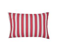Land & Shore Alec Pair of Standard Pillowcases, Blue/Red