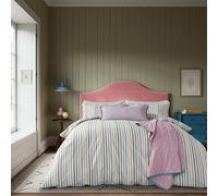 Land & Shore Barrow Stripe Duvet Cover Single Multi