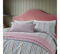Land & Shore Barrow Stripe Duvet Cover Super King Size Multi