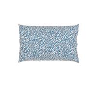 Land & Shore Berry Grove Pair of Standard Pillowcases, Blue/Red