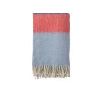 Land & Shore Landscape Woven Throw, Blue/Red