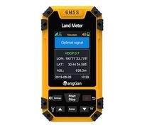 Land Surveying Equipment, Handheld GPS Land Meter, Professional GNSS Receiver Surveryor Tool with Color Screen, Slope Distance/Area Measurement Instrument