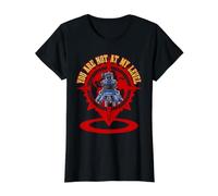 Land Surveyor Design for Surveying Technician - Not My Level Value Graphic T-Shirt, Women, Black, M