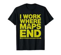Land Surveyor Field Work Beyond Map Outdoors Outdoor T-Shirt