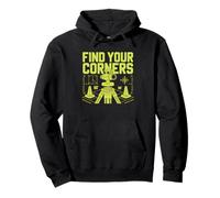 Land Surveyor Finds Property Corners Boundary Stakes Stake Pullover Hoodie