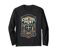 Land Surveyor Stake Crew Vintage Field Work Long Sleeve T-Shirt
