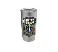Land Surveyor Stake Crew Vintage Field Work Stainless Steel Insulated Tumbler