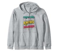 Land Surveyor Wife Funny Surveyor Spouse Zip Hoodie