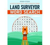 Land Surveyor Word Search: Land Surveyor Related Terms Themed Puzzle Book