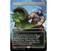 Land Tax (Borderless Art foil) | Wilds of Eldraine Enchanting Tales