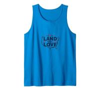 Land That I Love: Patriotic USA Pride for Americans Tank Top, Men, Sapphire, S