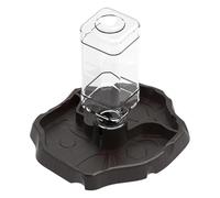 Land Turtle Water Bowl - Shatterproof Feeding and Drinking Bowl - Reptile Feeding Station for Lizards Geckos Chameleons Turtles Frogs Pets Terrarium Tank Aquarium Basin Accessories and Z