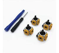 LANDALANYA New Compatible 3D Analog Sensor Wheel Thumb Sticks Joystick Rocker Module Replacement for Sony PS5 Game Controller 4pcs