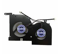 Landalanya Replacement New GPU Cooling Fan for MSI gs66 Stealth 10sd 10sgs 10sf 10se ms-16v1 ms-16v2 WS66 P66 Series 16V1-G-CCW 16V1-G-CW BS5005HS-U4Q BS5005HS-U3J DC5V 0.5A Fan