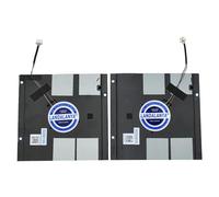 LANDALANYA Replacement New Laptop CPU and GPU Cooling Fan for DELL Precision 7770 Laptop 0HN24M DC28000Z2SL MG75090V1-C290-S9A DC5V 0.8A Pair Fan