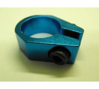 Landar 28.6mm BLUE BMX SEAT CLAMP NOS MADE IN THE 1980's IDEAL FOR RALEIGH BURNER, OLD SCHOOL BMX, MODERN BMX ETC