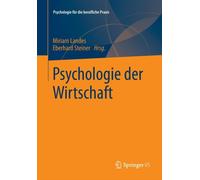 Landes - Psychologie der Wirtschaft - New paperback or softback - P555z