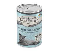 LandFleisch Cat Adult Gourmet Pot Chicken With Crabs 6 X 400G